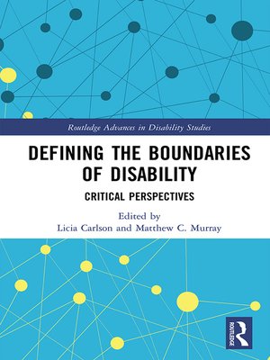 cover image of Defining the Boundaries of Disability